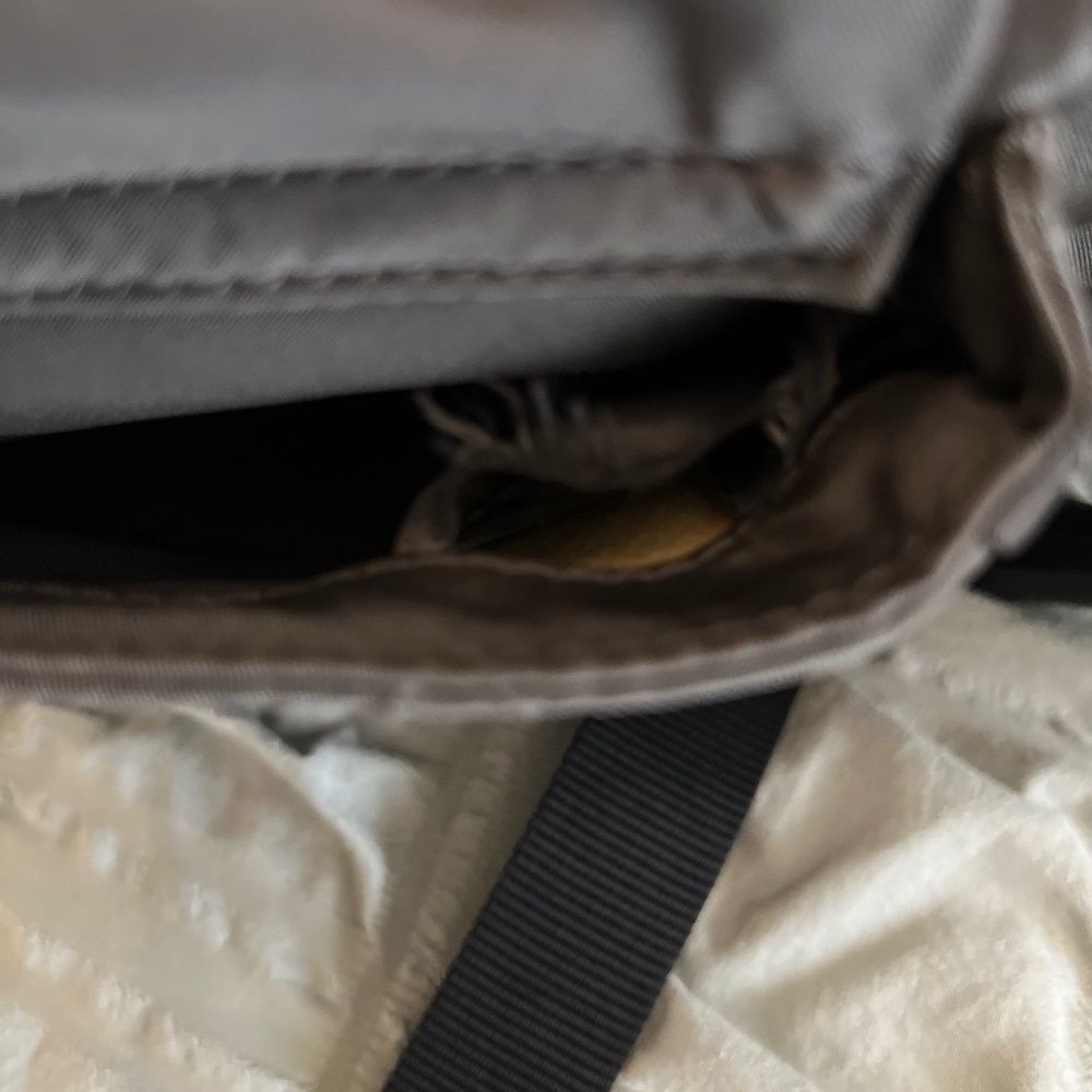 MK gray backpack
